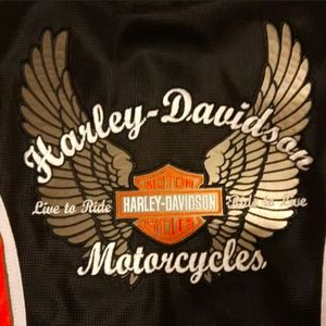 Harley Davidson women's large mesh riding jacket